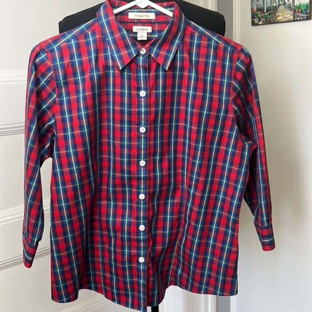 L.L. BEAN WOMENS BUTTON‎ DOWN SHIRT SIZE S NEW WITHOUT TAGS